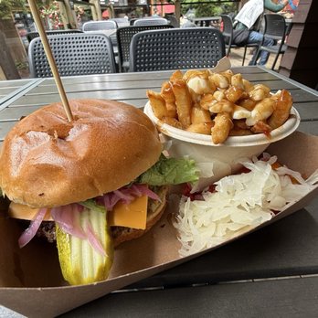 Loggers Grill - Burger with poutine - Burgers Near Me - North Vancouver, British Columbia Loggers Grill - Burger with poutine - Burgers Near Me - North Vancouver, British Columbia