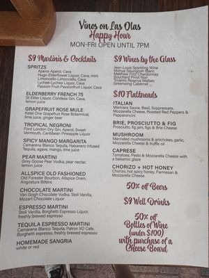 Menu photo 1 Vinos On Las Olas Fort Lauderdale, FL Menu photo 1 Vinos On Las Olas Fort Lauderdale, FL