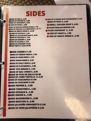 Menu photo 2 American & Mexican Diner Hartford, CT Menu photo 2 American & Mexican Diner Hartford, CT