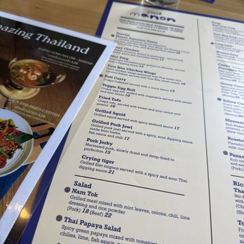 Manon - Everything we ordered was amazing. The soft shell crab curry, seafood pancake, spicy catfish, and shrimp soup were all outstanding. - Thai Near Me - Fullerton, California Manon - Everything we ordered was amazing. The soft shell crab curry, seafood pancake, spicy catfish, and shrimp soup were all outstanding. - Thai Near Me - Fullerton, California