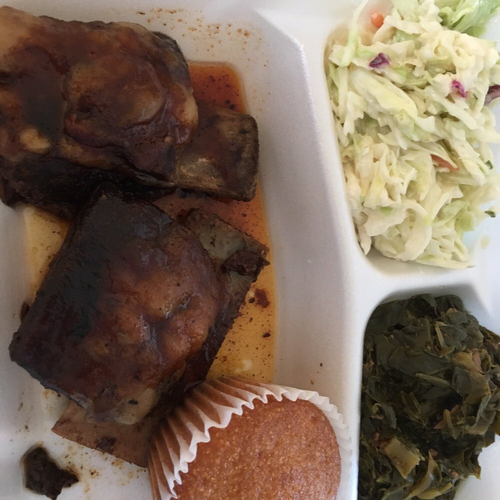 BBQ By Tony - BBQ beef ribs dinner plate for $15.00 - Barbeque Near Me - Eugene, Oregon