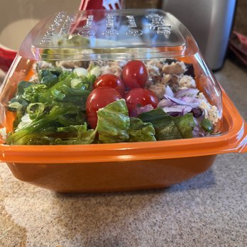 Salad and Go - Greek Salad with Chicken-$6.24! - Salad Near Me - Frisco, Texas Salad and Go - Greek Salad with Chicken-$6.24! - Salad Near Me - Frisco, Texas