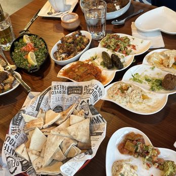 Habibi Grill - The spread - Cafes Near Me - Columbus, Ohio Habibi Grill - The spread - Cafes Near Me - Columbus, Ohio