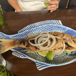 Whole Fried red snapper Whole Fried red snapper