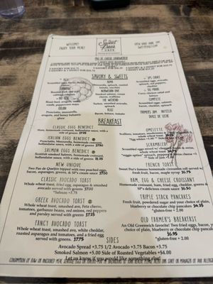 Menu photo 1 Sweet Pea's Cafe Old Greenwich, CT Menu photo 1 Sweet Pea's Cafe Old Greenwich, CT