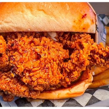 Impeckable Chicken - Sweet and Spicy Fried Chicken Sandwich - Chicken Shop Near Me