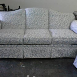 David's Upholstery - Sofa with skirt