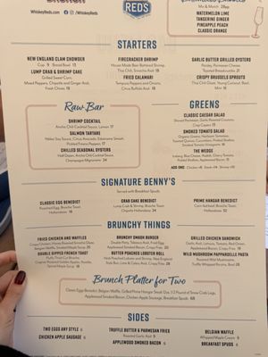 Menu photo 2 Whiskey Red's Marina Del Rey, CA Menu photo 2 Whiskey Red's Marina Del Rey, CA