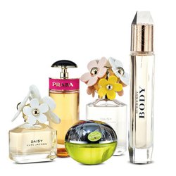 The Perfume Shoppe - Marc Jacobs Daisy, Prada Candy, DKNY Be Delicious, Marc Jacobs Daisy Eau So Fraiche, Burberry Body
