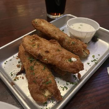 Quarter Celtic Brewpub - Fried pickles - Brewpubs Near Me - Albuquerque, New Mexico