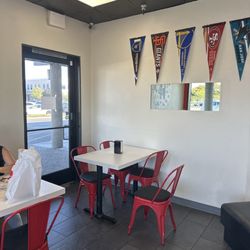 Two interior tables