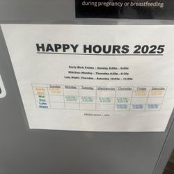 The Green Solution - Happy hour 2025 schedule