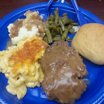 Donelson's Catering - The food looked and smelled so good that I didn't even bother to make the plate pretty - Caterers Near Me - Cordova, Tennessee