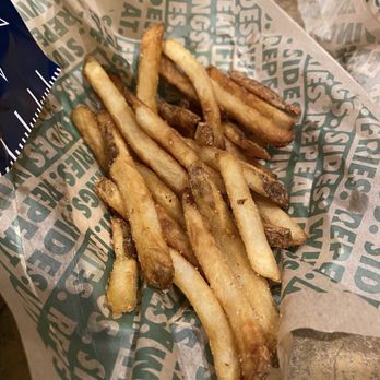 Wingstop - This was the actual serving of fries, didn't noticed till I got home. - Chicken Wings Near Me - Allen, Texas