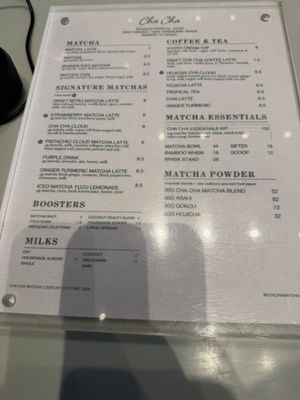 Menu photo 1 Cha Cha Matcha Century City, CA Menu photo 1 Cha Cha Matcha Century City, CA
