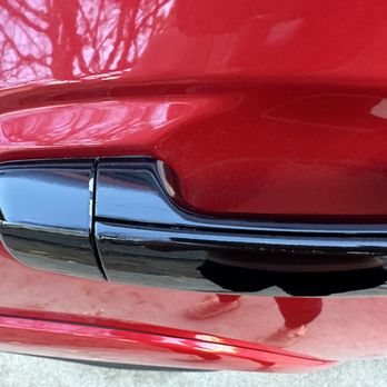 MOTEC Auto Care - Wrap job peeling from door handle. - Auto Repair Near Me - San Diego, California MOTEC Auto Care - Wrap job peeling from door handle. - Auto Repair Near Me - San Diego, California