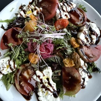 The Boatyard - Burrata and heirloom tomatoes - Salad Near Me - Ottawa, Illinois