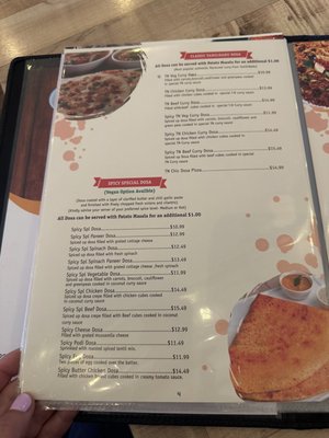 Menu photo 3 Dosa Crepe Cafe Kelowna, BC