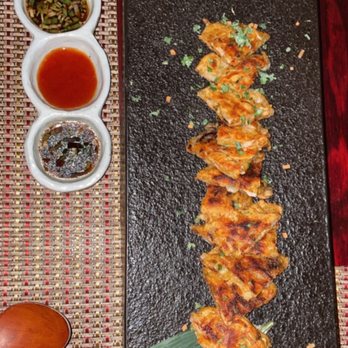 HanGawi - Leek Pancakes - Vegetarian Near Me - New York, New York HanGawi - Leek Pancakes - Vegetarian Near Me - New York, New York