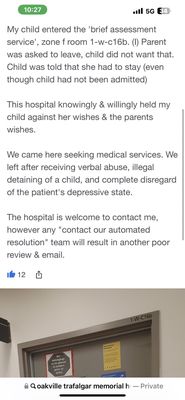 Oakville Trafalgar Memorial Hospital by null