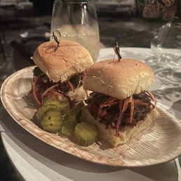 Bourbon BBQ Slider Bourbon BBQ Slider