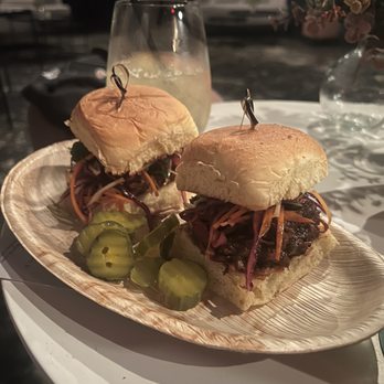 L'Wren - Bourbon BBQ Slider - Cocktail Bars Near Me - Brooklyn, New York L'Wren - Bourbon BBQ Slider - Cocktail Bars Near Me - Brooklyn, New York