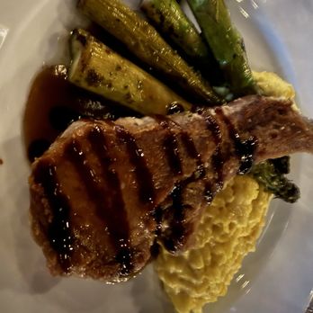 Bottega - Pork with risotto =Perfection - Italian Near Me - Lacey, Washington Bottega - Pork with risotto =Perfection - Italian Near Me - Lacey, Washington