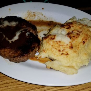 Damon's Steak House - Husband's sirloin, with twice baked potato. - Steakhouses Near Me - Glendale, California
