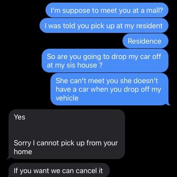 Montway Auto Transport - Can't pick up my car from my house advised to cancel and lose $ - Vehicle Shipping Near Me