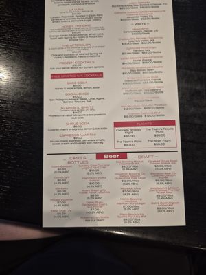 Menu photo 1 Courtyard Social Castle Rock, CO
