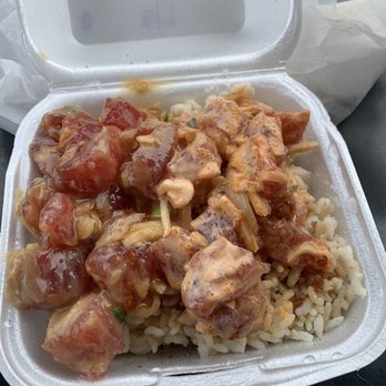 Ono Seafood - Number 5 & 7 Poke combo - Seafood Near Me - Honolulu, Hawaii