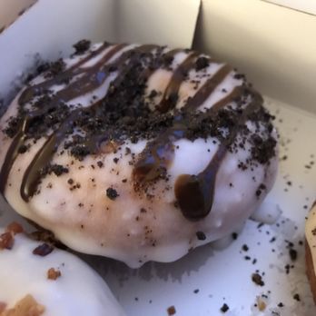 Duck Donuts - Oreo topped donut creation. - Donuts Near Me - Hilton Head, South Carolina Duck Donuts - Oreo topped donut creation. - Donuts Near Me - Hilton Head, South Carolina
