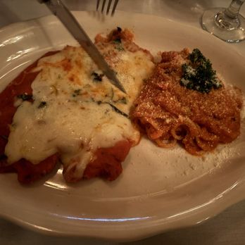IL Carino Restaurant - Chicken Parmigiana with Spaghetti Pasta Special - Italian Near Me - New York, New York