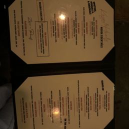 cocktail menu cocktail menu