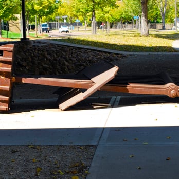 First Bridge Park - First Bridge relics - Parks Near Me - Minneapolis, Minnesota