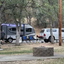 Premier RV Resorts - Our camping spot, very shady, quiet and near the showers & restrooms that where very nice!