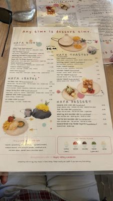 Menu photo 4 NaYa Dessert Cafe San Francisco, CA Menu photo 4 NaYa Dessert Cafe San Francisco, CA