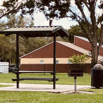 Rambo Park - Mini bench and grill - Playgrounds Near Me - Greenacres, Florida