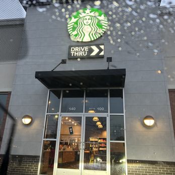 Starbucks - the front of a starbucks coffee shop - Coffee & Tea Near Me - Fayetteville, Georgia