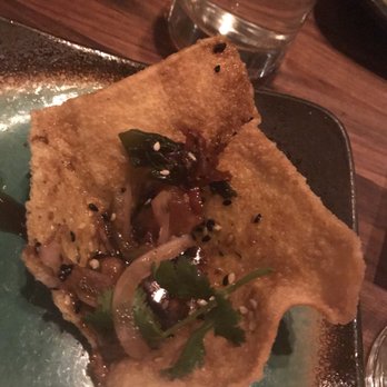Centro Bar & Kitchen - Salmon raw crunchy thing - Tapas/Small Plates Near Me - Reno, Nevada Centro Bar & Kitchen - Salmon raw crunchy thing - Tapas/Small Plates Near Me - Reno, Nevada