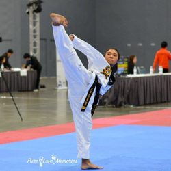 Folsom Taekwondo Center - Ms Wong, FTKD  winning Gold at the PanAmerican Hanmadang...International Tournament