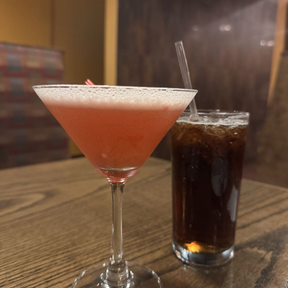 Saffron Indian Bistro - Blush Martini, Jack & Coke - Indian Near Me - Virginia Beach, Virginia