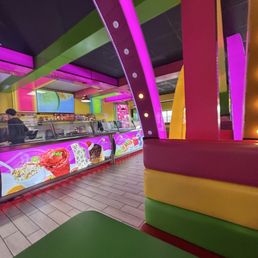 Clean and sanitary  tables and establishment.