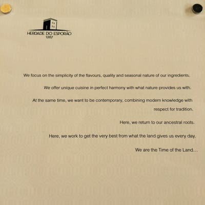 Herdade do Esporão Restaurant by null
