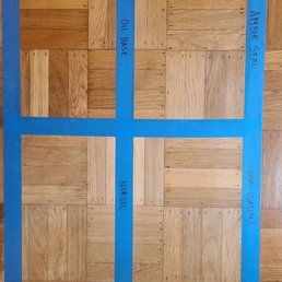 Stain and finish demo Stain and finish demo