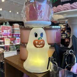Bath & Body Works - The new 3 wick Candle light up Ghost holder!  It's a must have for every Halloween fanatic!