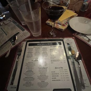 The Old Spaghetti Factory - Drink menu - Italian Near Me - St. Louis, Missouri