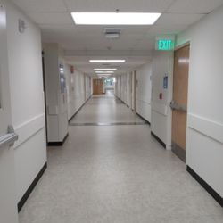 LDS Hospital - Sparkling clean hallways in LDS Hospital