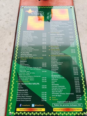 Menu photo 5 Casa Churra México, D.F., DIF