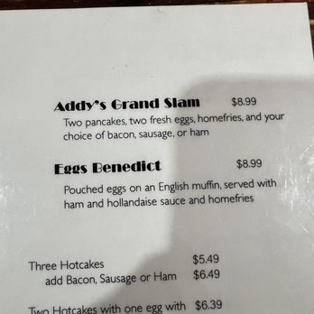 Addy’s Diner - Got the Addy's grand slam. Very good - Diners Near Me - Cleveland, Ohio